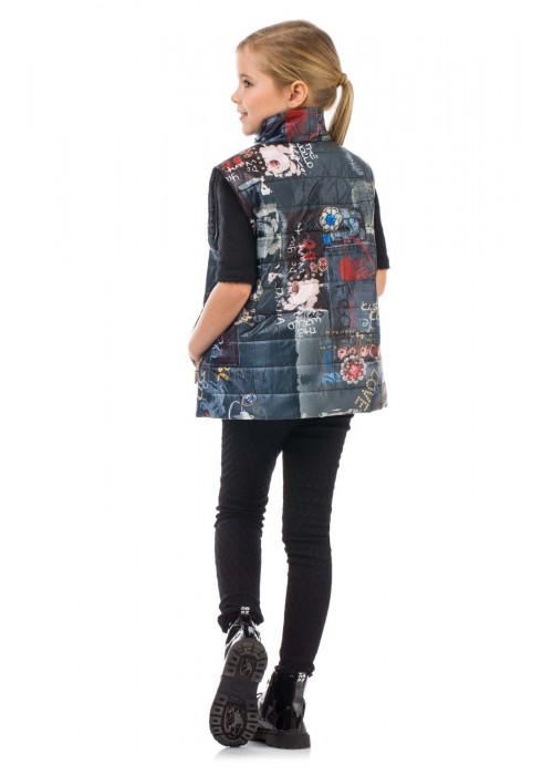 Jacket vest gray