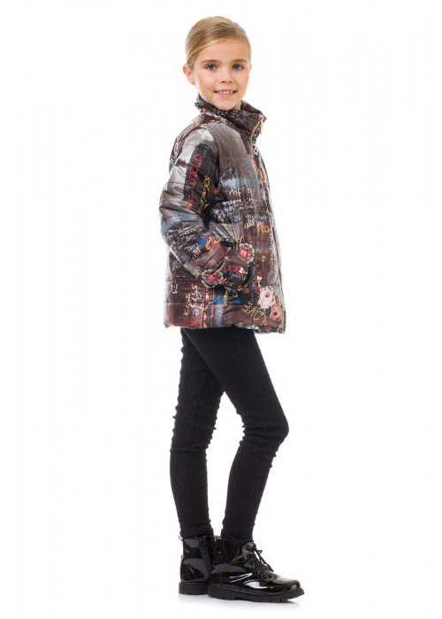 Jacket vest brown