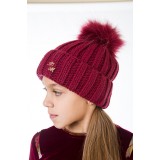 Hat "Rio" burgundy