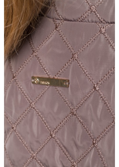 Jacket with bow cappuccino