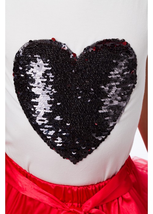 T-shirt "Heart" red