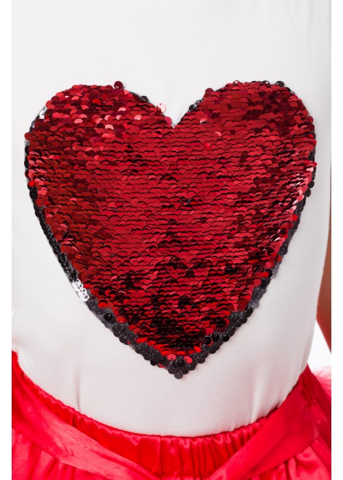 T-shirt "Heart" red
