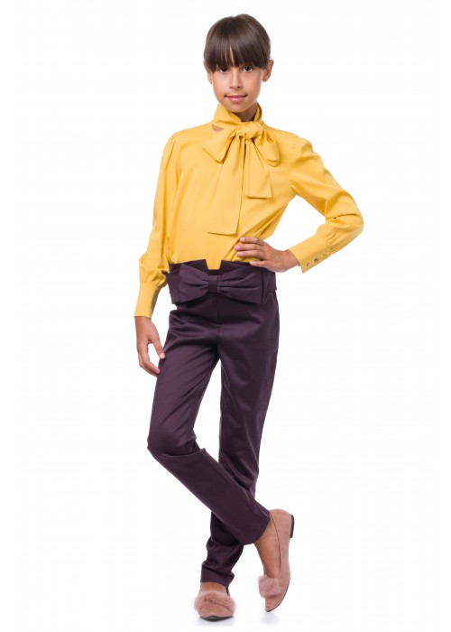 Yellow blouse