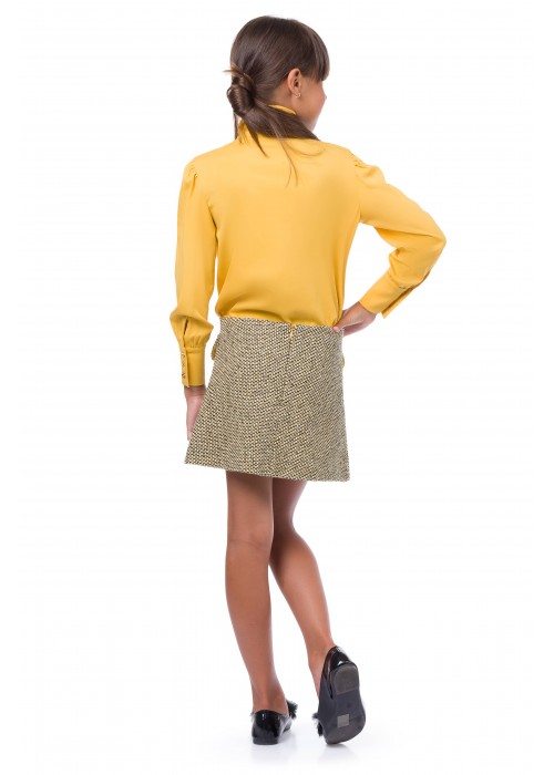 Yellow blouse