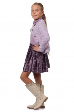 Skirt Jacquard Lilac