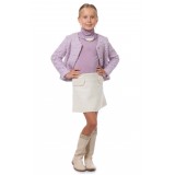 Golf Collar Lilac Pearl Necklace