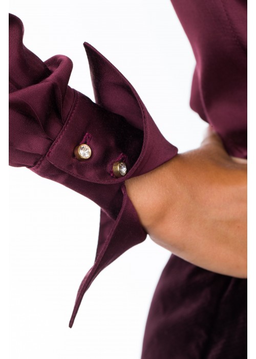 Blouse burgundy