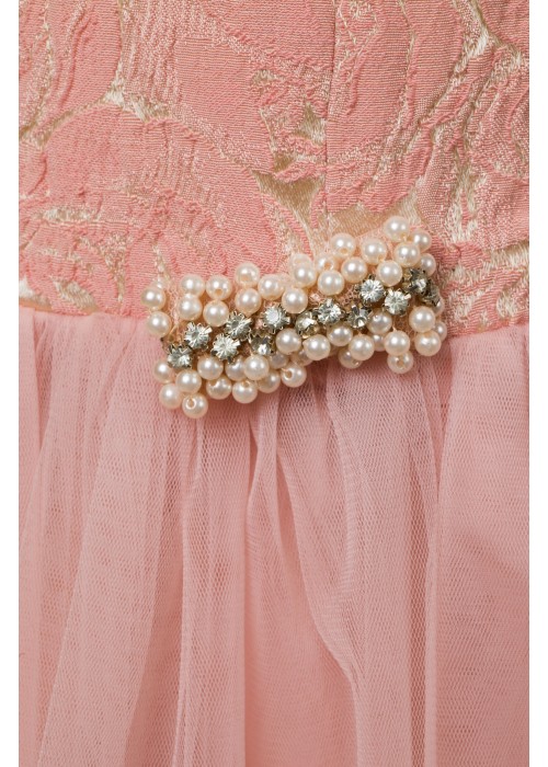 Dress Jacquard soft powder