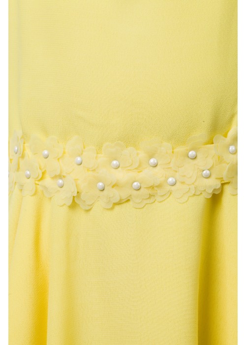 Dress "Dance" yellow