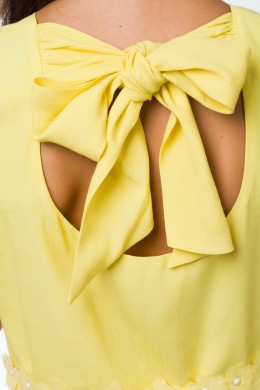 Dress "Dance" yellow
