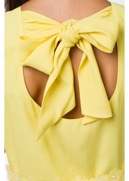 Dress "Dance" yellow