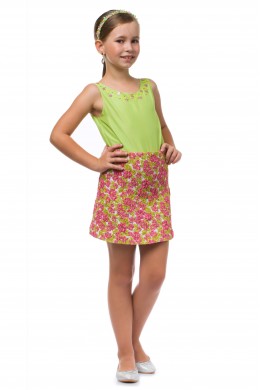 T-shirt "Airin" green