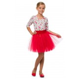Skirt tutu red