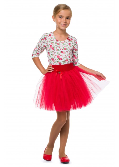 Skirt tutu red