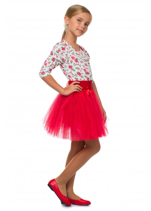 Skirt tutu red