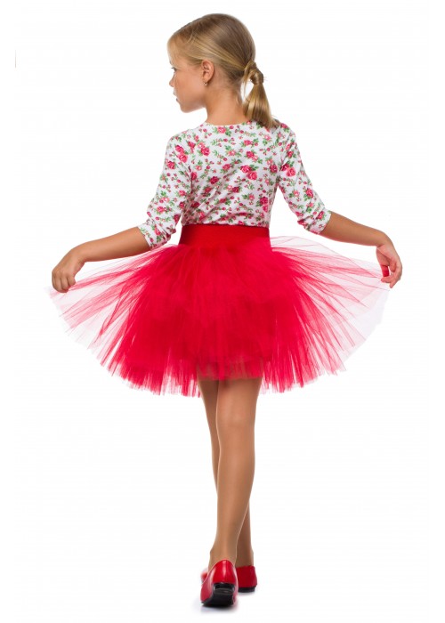 Skirt tutu red
