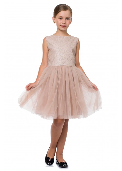 Dress leatherette powder