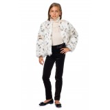 Short fur coat Lynx