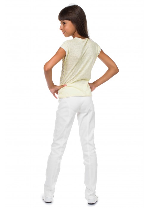 Trousers jeans white