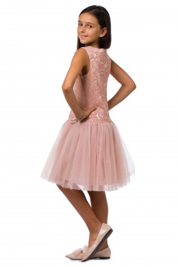 Dress Jacquard soft powder