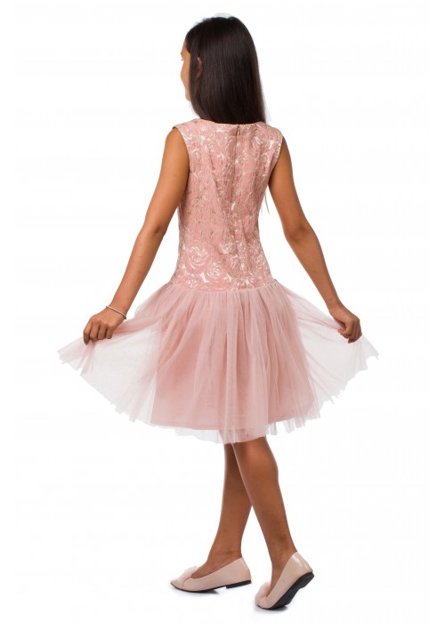 Dress Jacquard soft powder