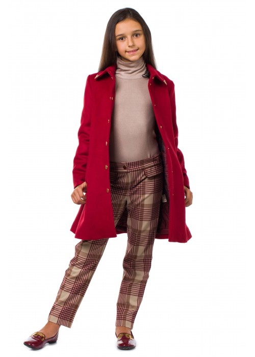 Coat Bristol red