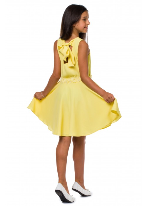 Dress "Dance" yellow