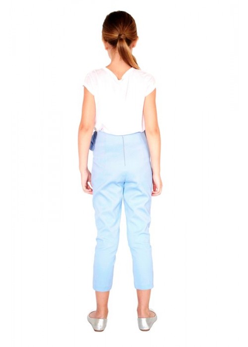 White DM Miss Blue T-shirt