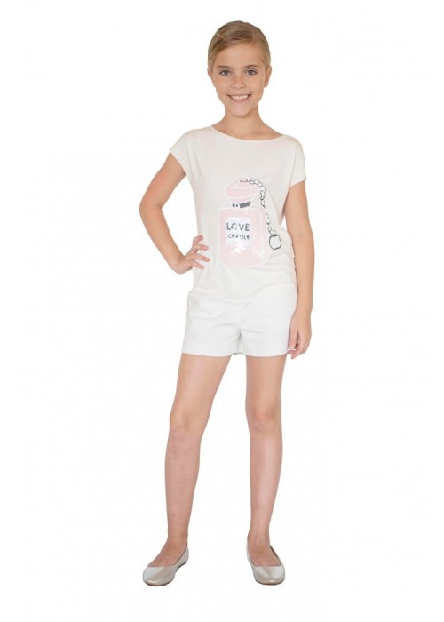 T-shirt "Bottle" white