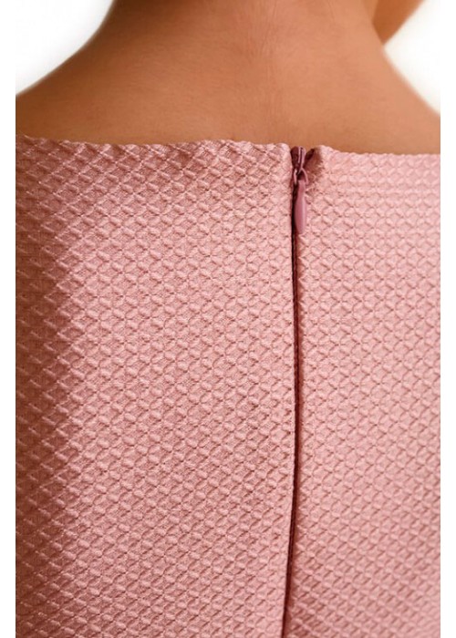 Dress "Josephine" short pink