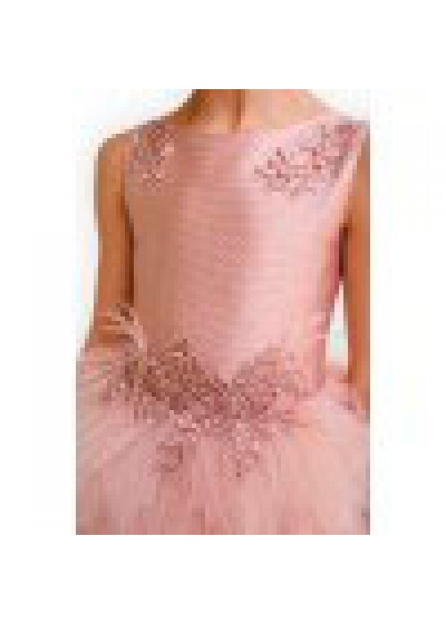 Dress "Josephine" short pink