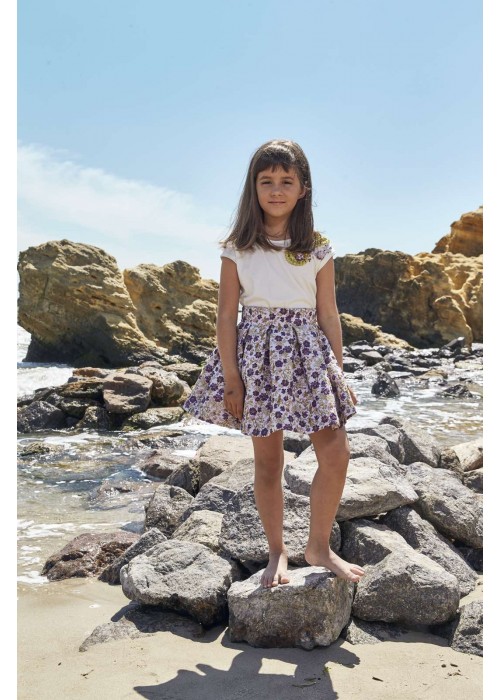 T-shirt Violet