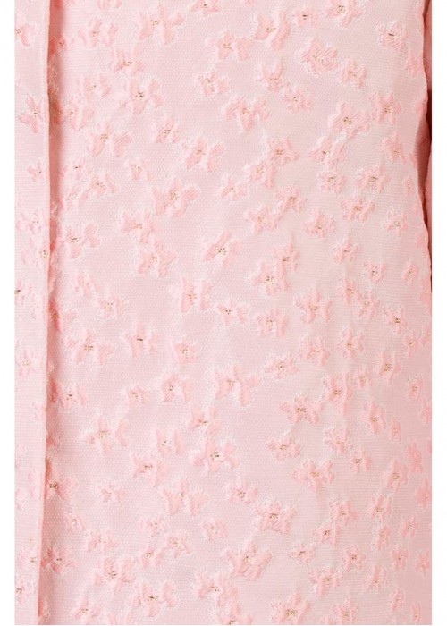 Coat with flowers pink 