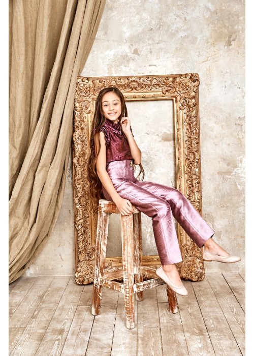 Trousers Jacquard Blumarin