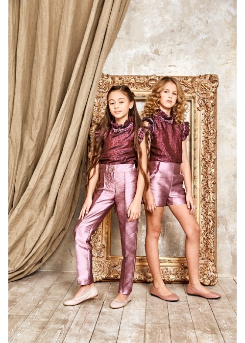 Trousers Jacquard Blumarin