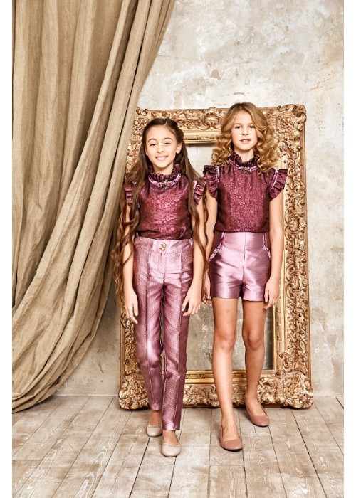 Trousers Jacquard Blumarin