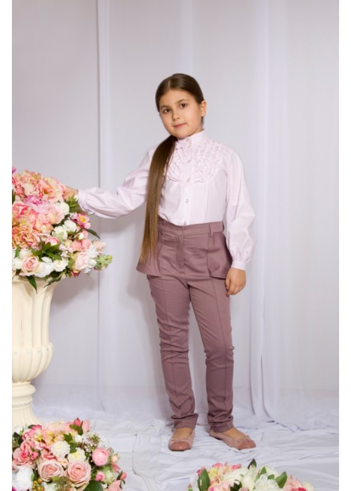 Blouse "Young lady" pink