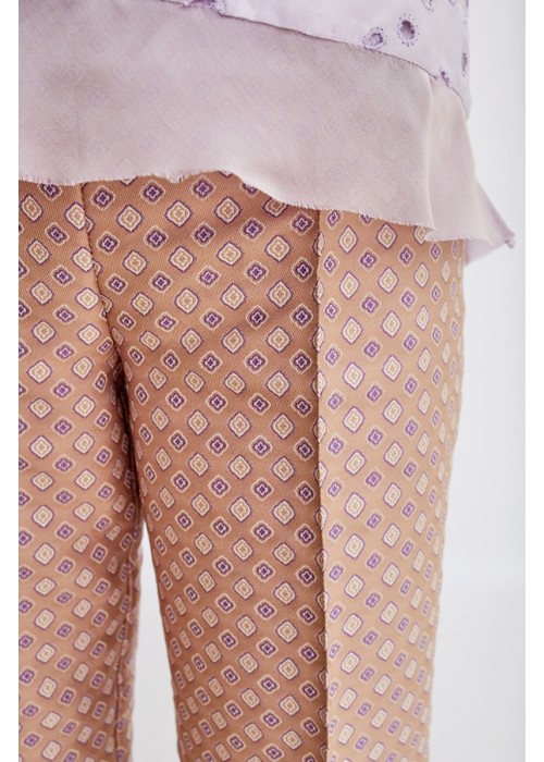 Trousers "Violla" purple