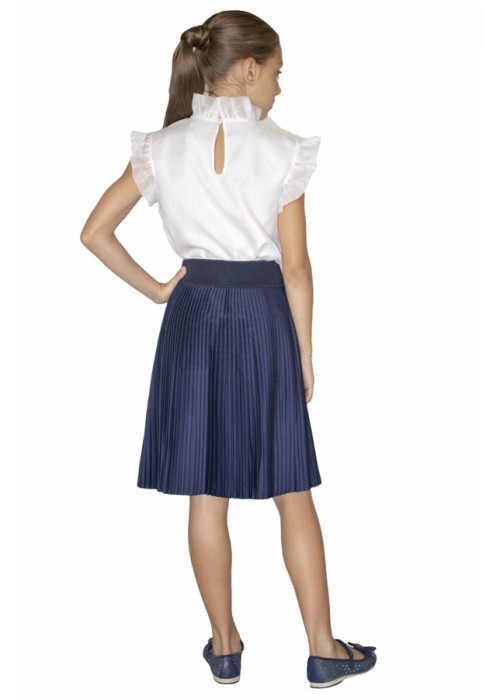 Skirt Pleated blue