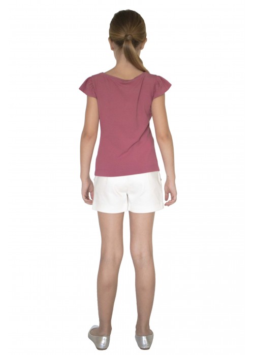 T-shirt Apple plum