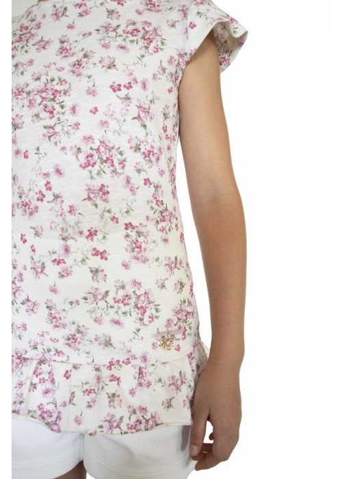 T-shirt Butterfly flower