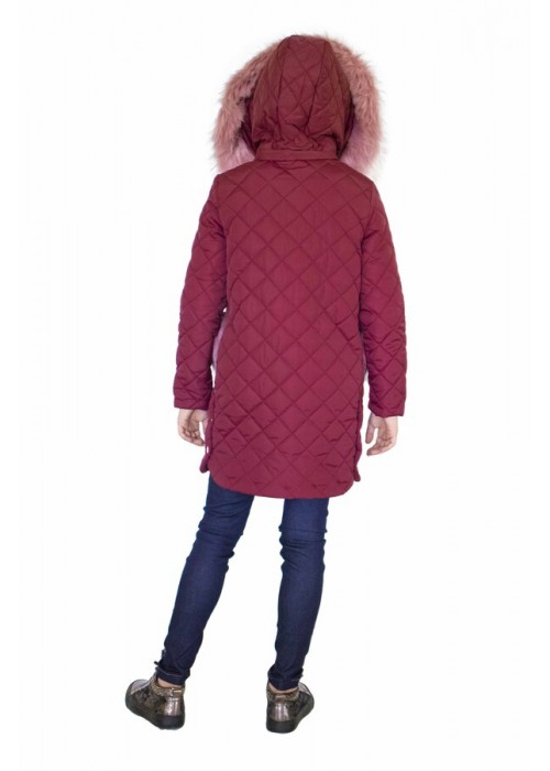 Jacket fleur burgundy