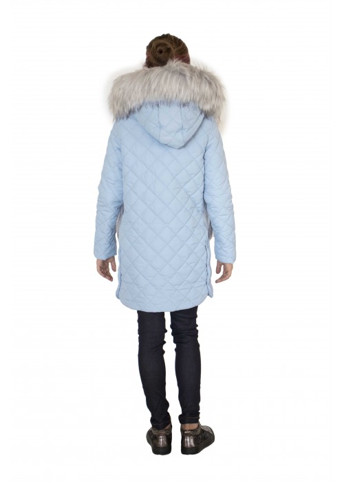 Jacket Fleur blue