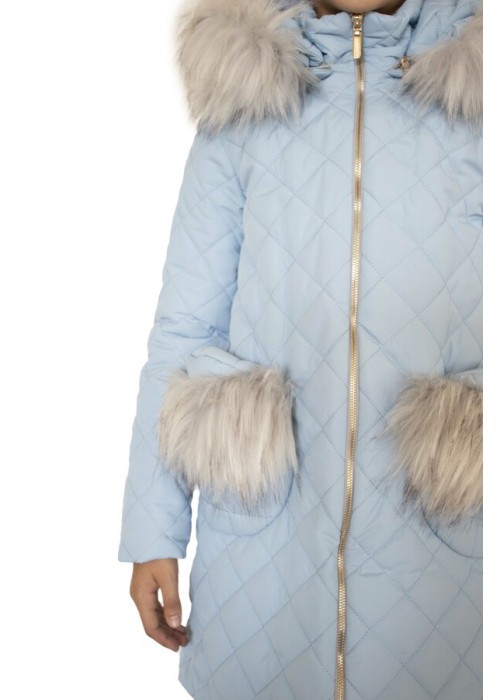 Jacket Fleur blue