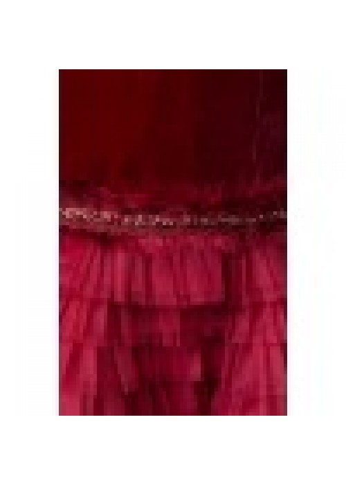 Dress "Evening Star" burgundy
