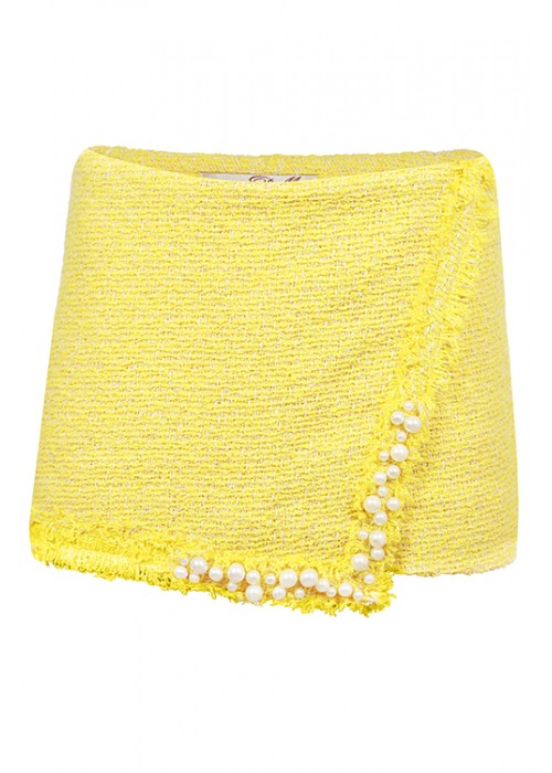 Shorts skirt yellow 