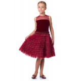 Dress "Evening Star" burgundy