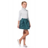 Skirt "Jacquard" 3D еmerald 