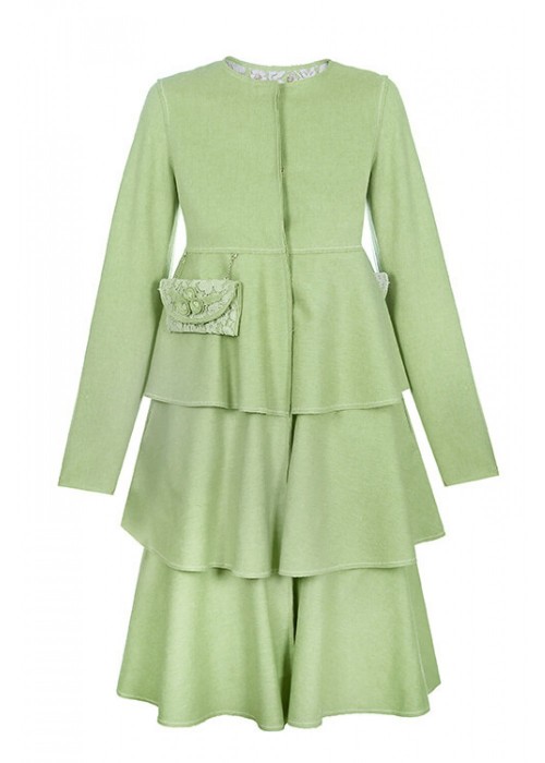 Coat Versailles green