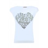 T-shirt "Heart"  white